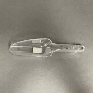 Cambro Acrylic Clear Plastic Scoop for Flour Grain SCP6CW 10 3/8"